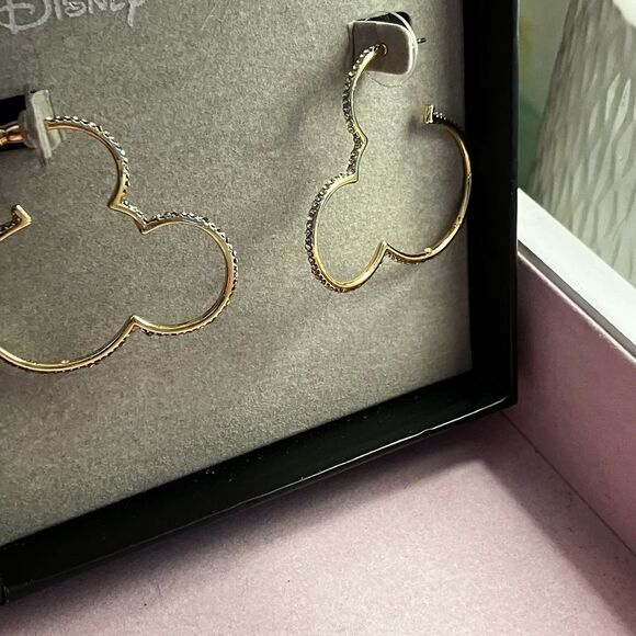 Disney x Baublebar Mickey Gem Hoops - Picture 5 of 7
